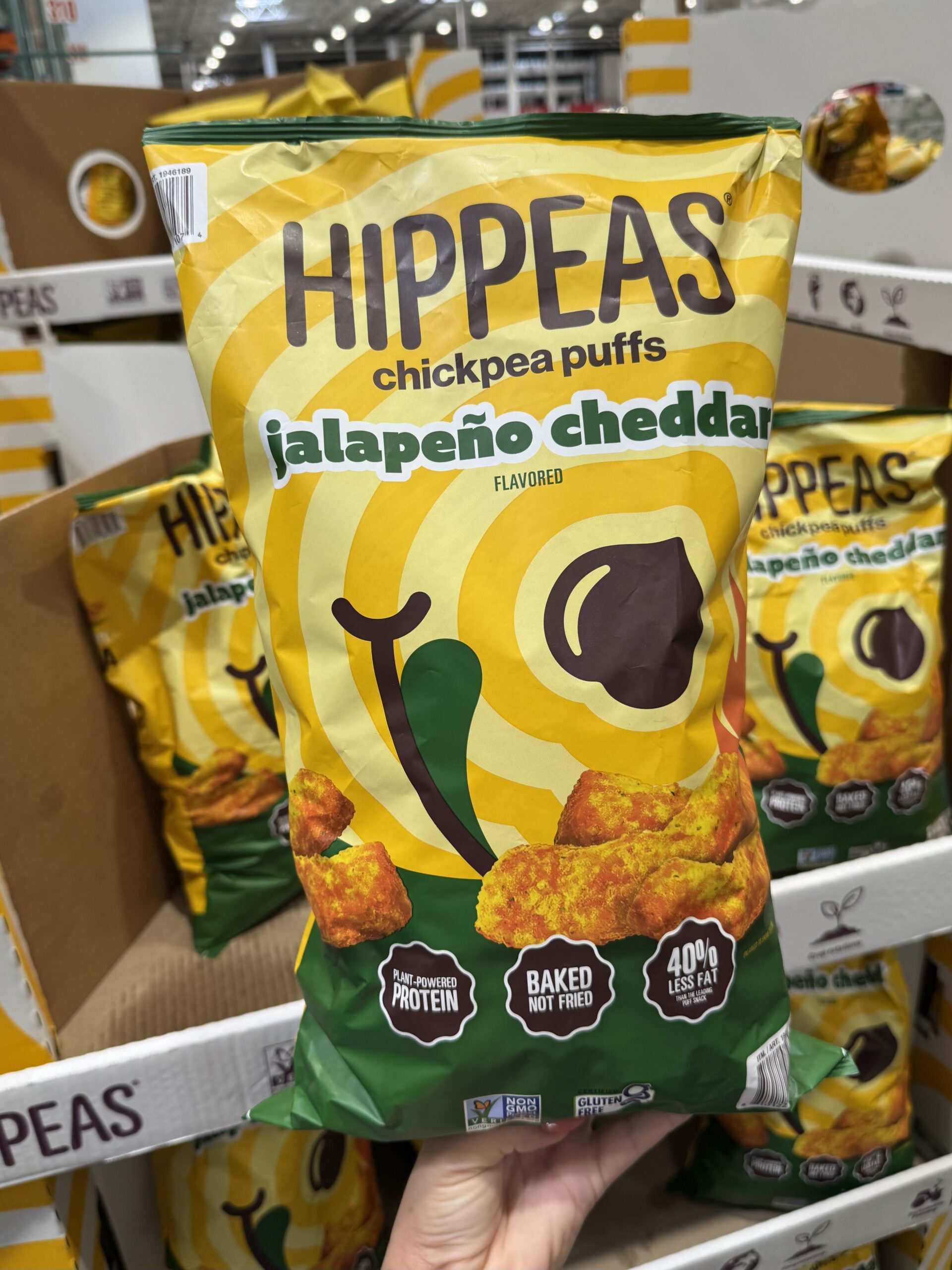 Hippeas Jalapeño Cheddar Chickpea Puffs