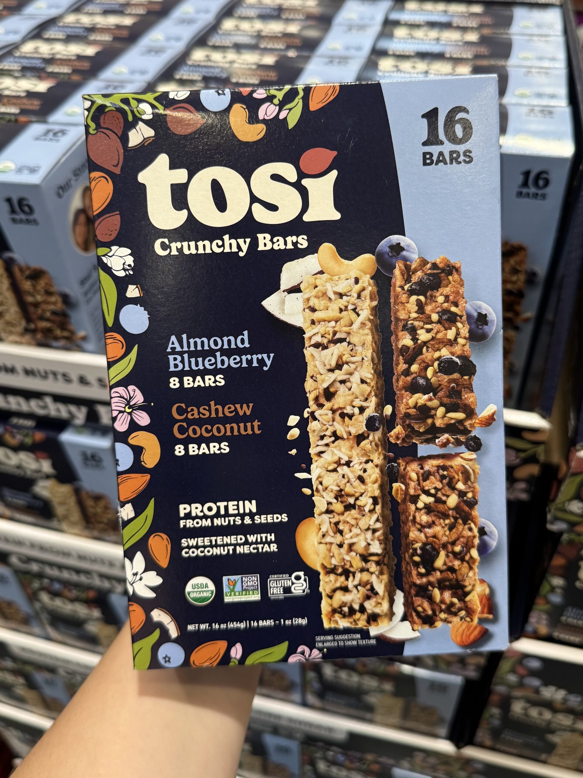 Tosi Crunchy Bars