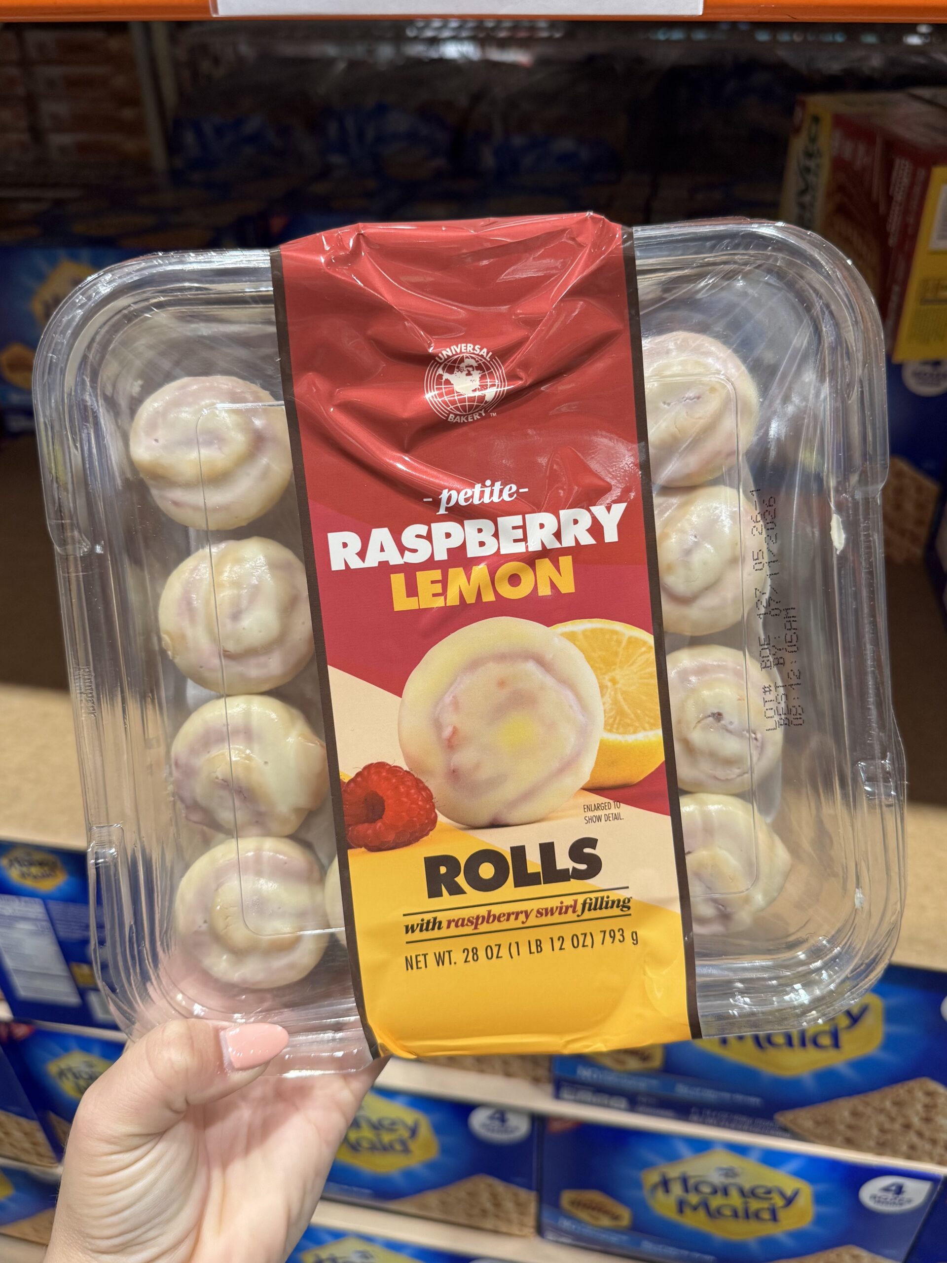 Universal Bakery Petite Raspberry Lemon Rolls