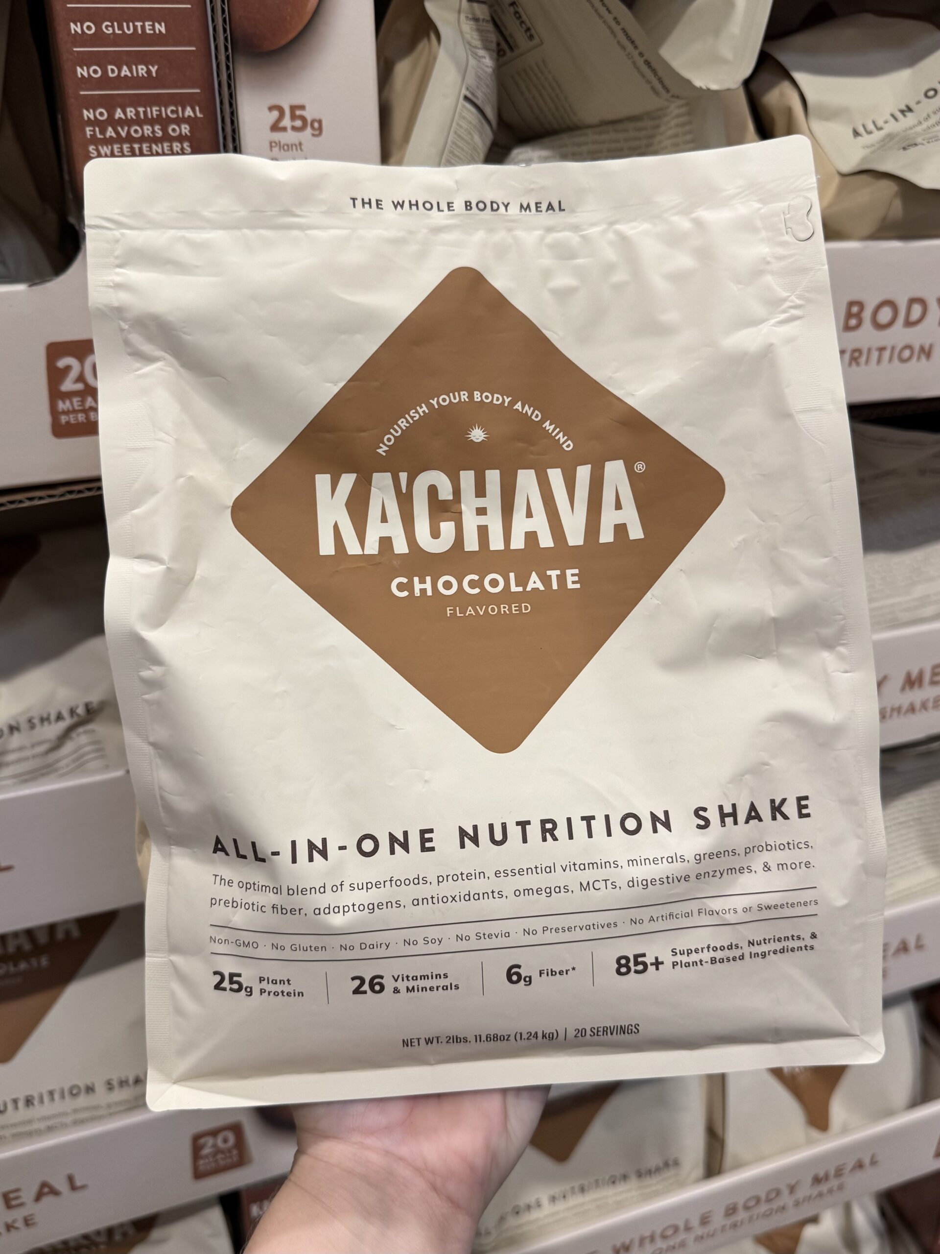 KA'CHAVA Chocolate All-In-One Nutrition Shake