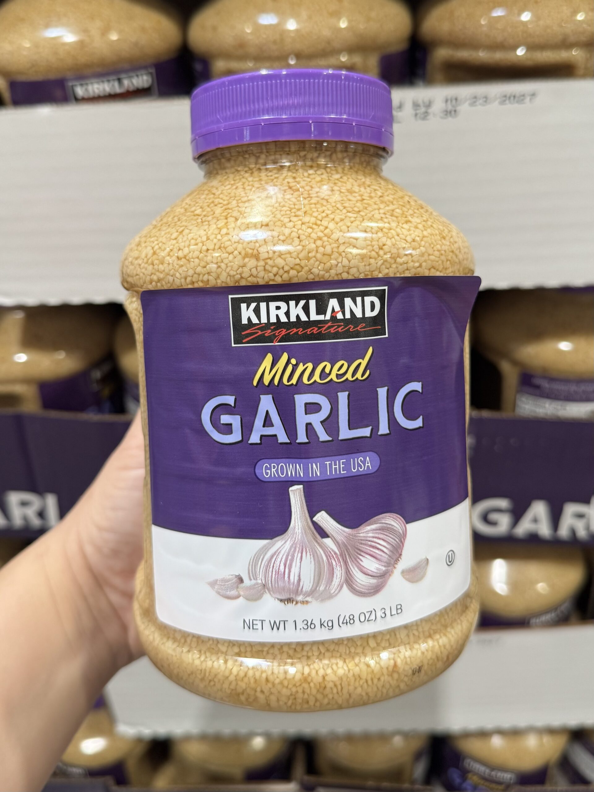 Kirkland Signature Minced Garlic