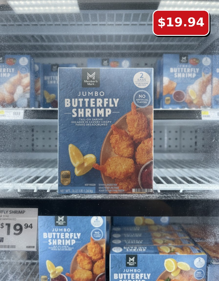 Member's Mark JUMBO BUTTERFLY SHRIMP