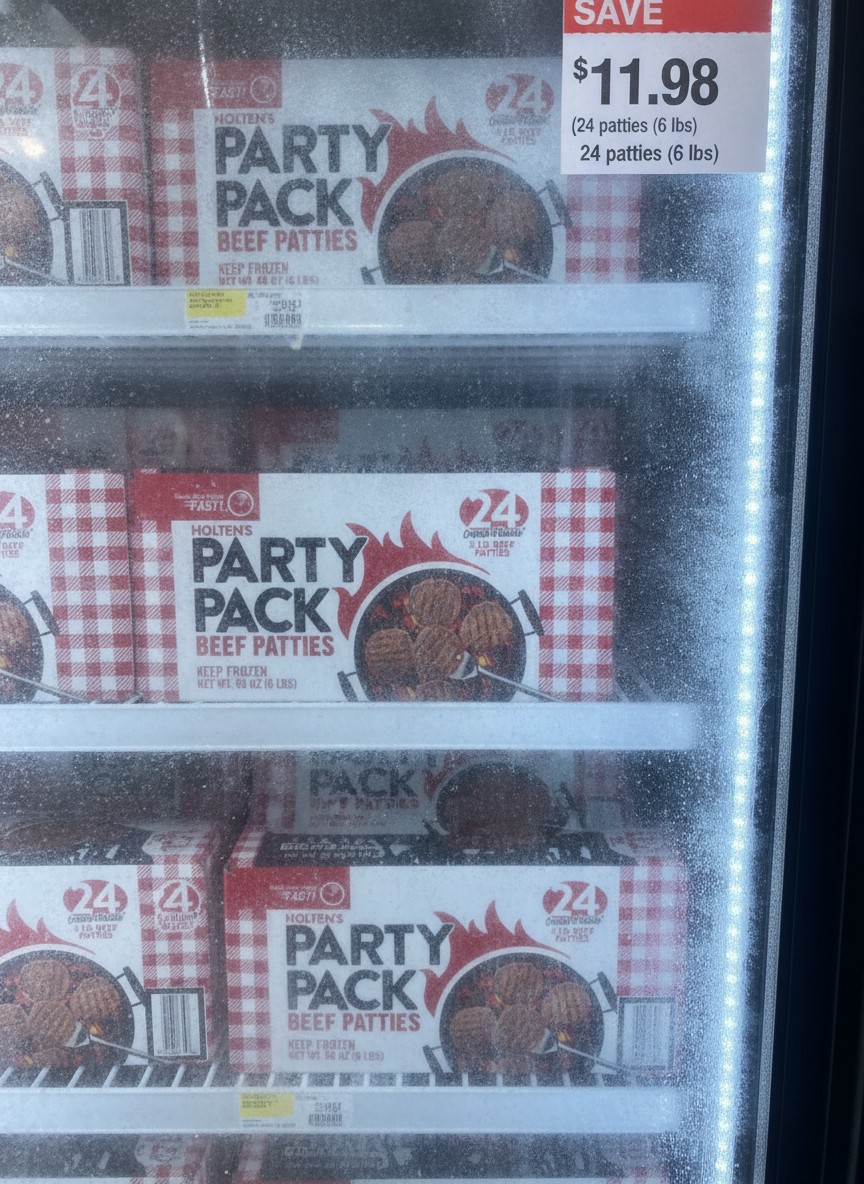 HOLTEN'S PARTY PACK BEEF PATTIES