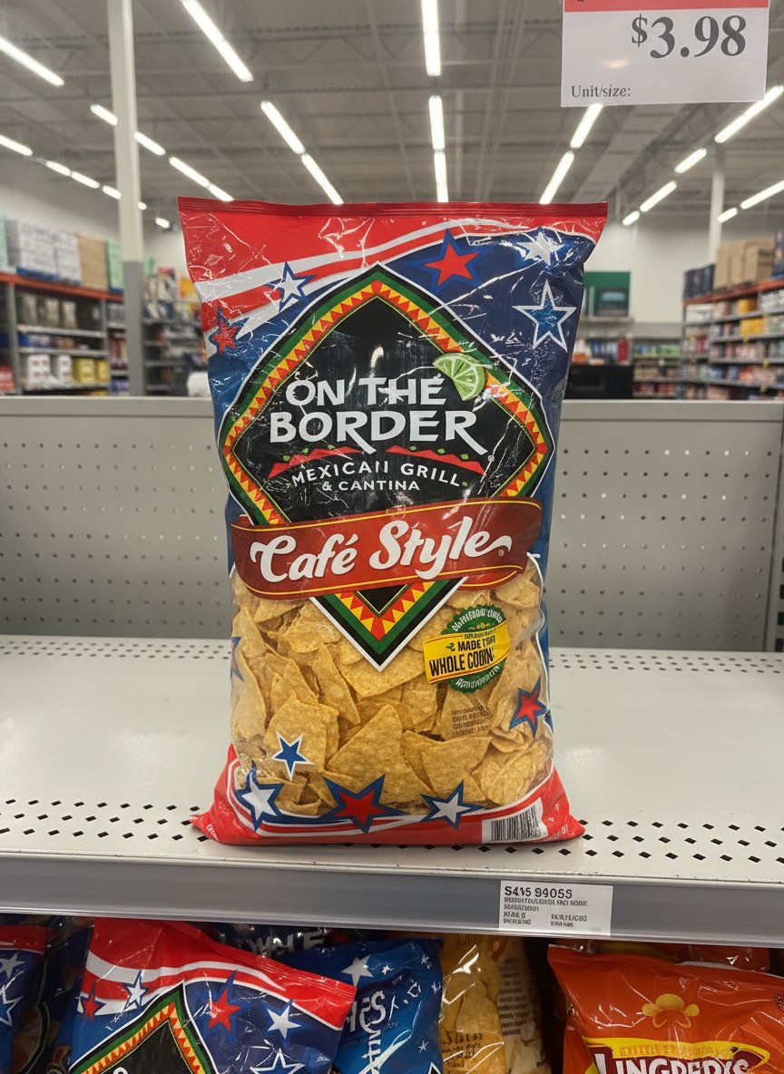 On The Border Cafe Style Tortilla Chips