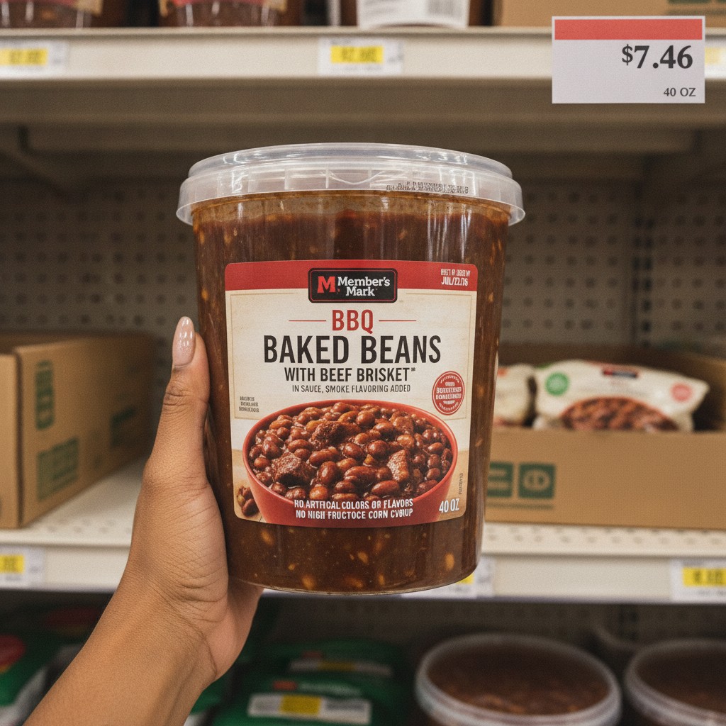 Member's Mark BBQ BAKED BEANS WITH BEEF BRISKET