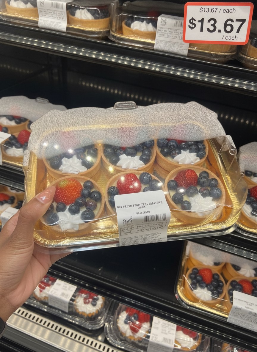 6CT FRESH FRUIT TART MEMBER'S MARK