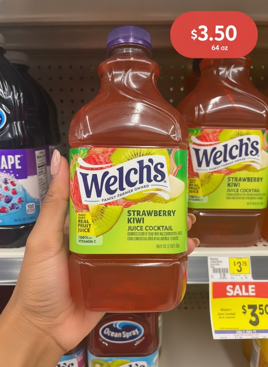 Welch's Strawberry Kiwi Juice Cocktail