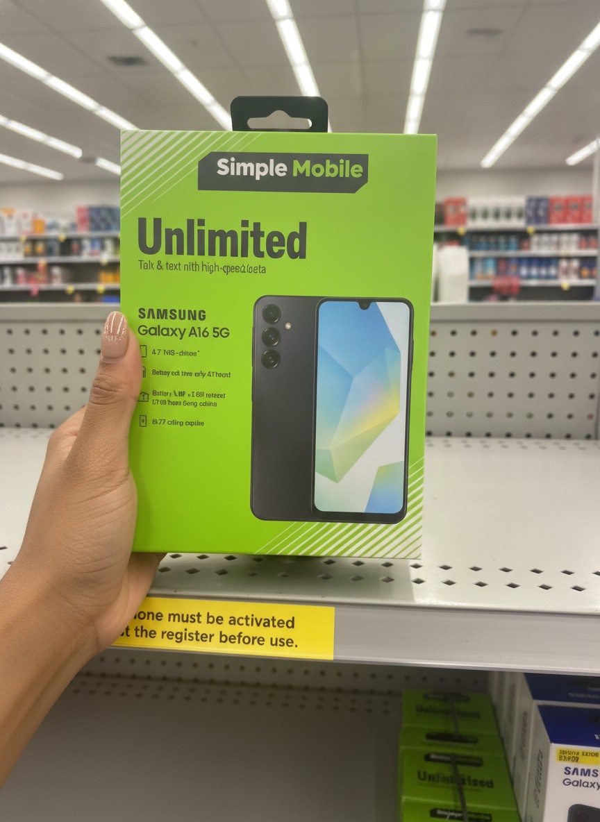 Simple Mobile SAMSUNG Galaxy A16 5G