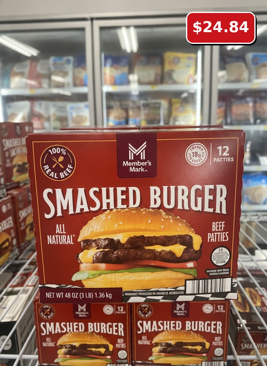 Member's Mark Smashed Burger Beef Patties