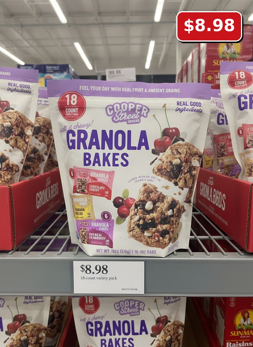Cooper Street Snacks Granola Bakes 18 Count Variety Pack