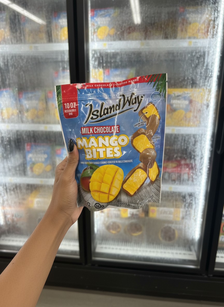 Island Way Milk Chocolate Mango Bites