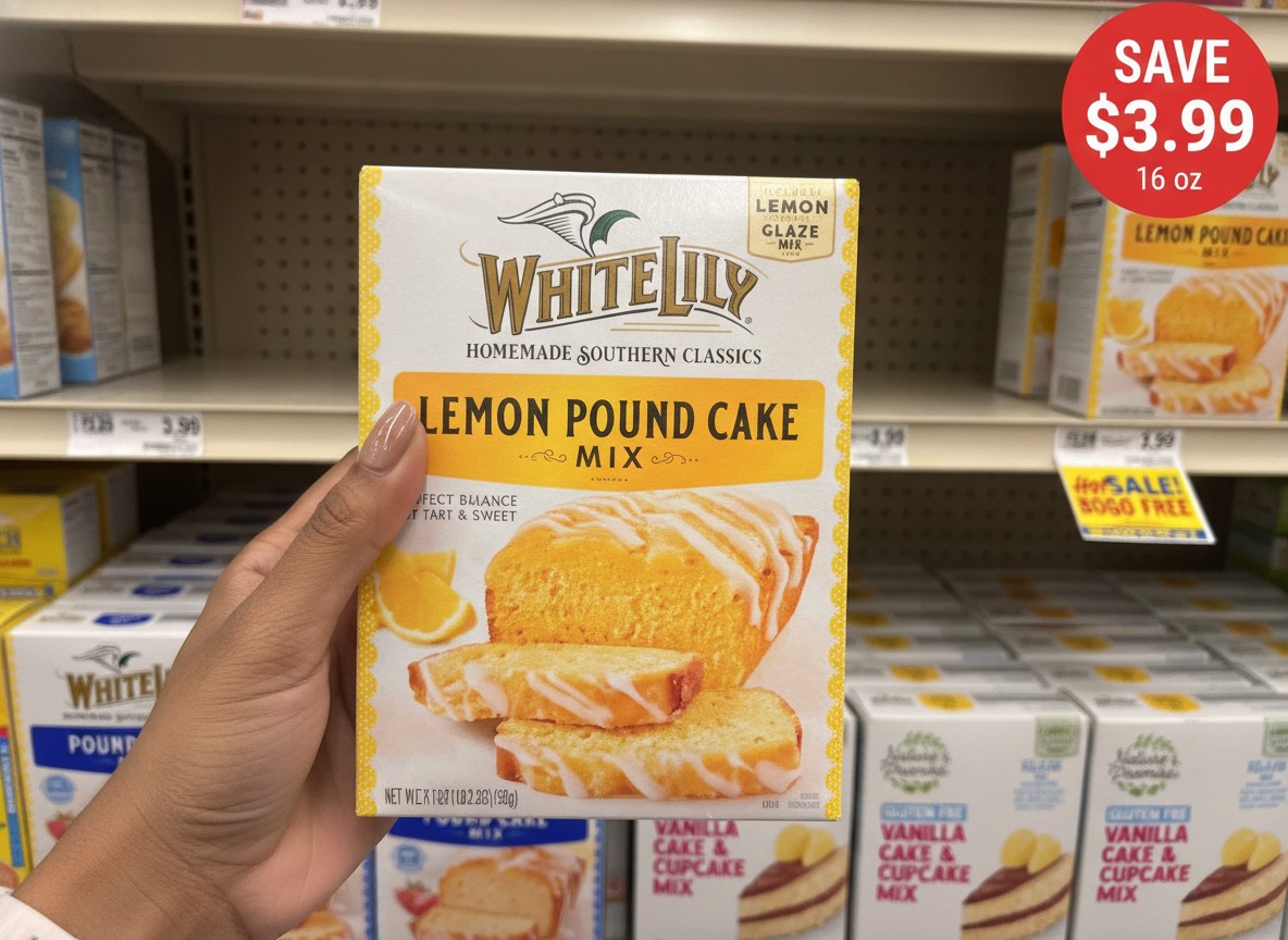 White Lily Lemon Pound Cake Mix