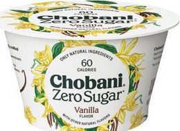 Chobani Greek or Zero Sugar Yogurt