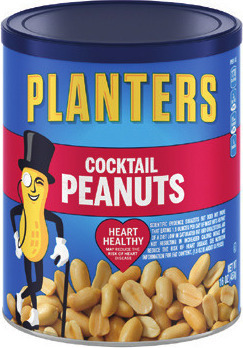 Planters Dry Roasted or Cocktail Peanuts