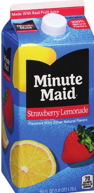 Minute Maid Punches or Ades