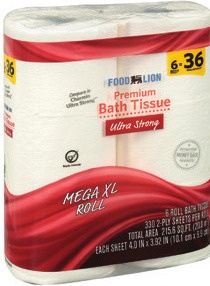 Food Lion Premium Bath Tissue