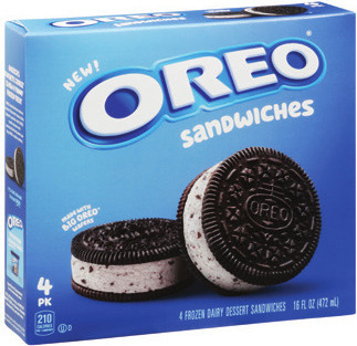 OREO ICE CREAM NOVELTIES