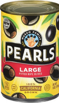 Pearls Black Olives