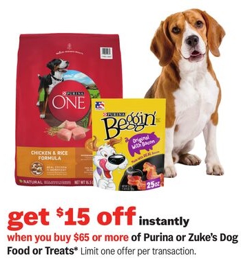 Purina or Zuke's Dog Food or Treats*