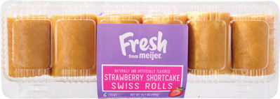 Fresh from Meijer Swiss Cake Rolls