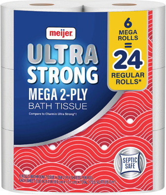 Meijer Ultra Bath Tissue