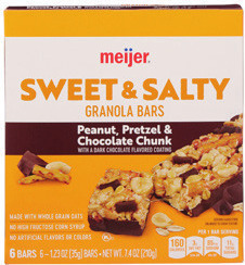 Meijer Sweet & Salty Granola Bars