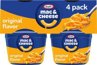 Kraft Easy Mac or Velveeta Shells & Cheese 4 pk/7.6-9.56 oz. cups or Velveeta or Kraft Mac & Cheese* 2 pk/8.2-10 oz.