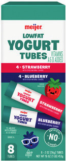 Meijer Yogurt Tubes