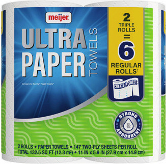 Meijer Ultra Paper Towels