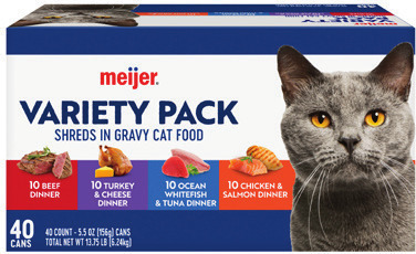 Meijer Wet Cat Food Variety Pack