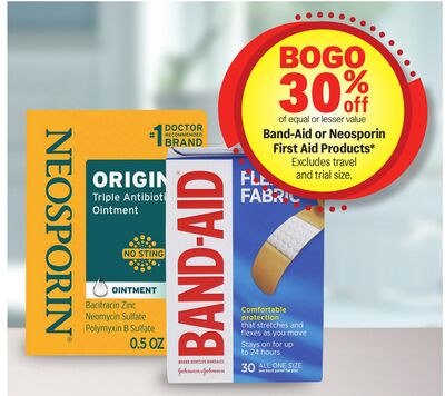 Band-Aid Neosporin First Aid Products