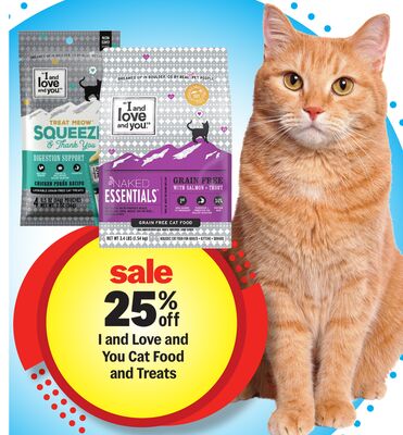 I and Love and You Cat Food and Treats