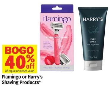 Flamingo or Harry's Shaving Products*