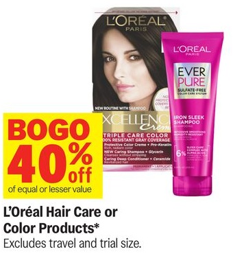 L'Oréal Hair Care or Color Products*