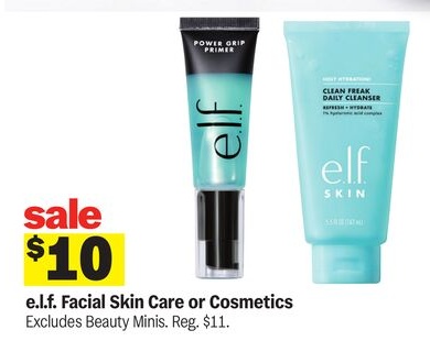 e.l.f. Facial Skin Care or Cosmetics