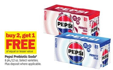 Pepsi Prebiotic Soda*