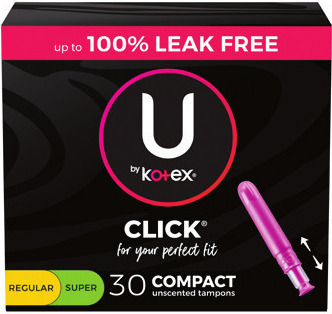 U By Kotex Tampons, Pads or Liners*