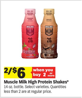 Muscle Milk High Protein Shakes*