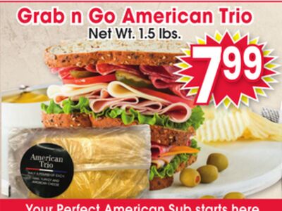 Grab n Go American Trio