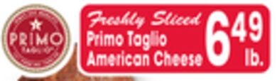 Primo Taglio American Cheese
