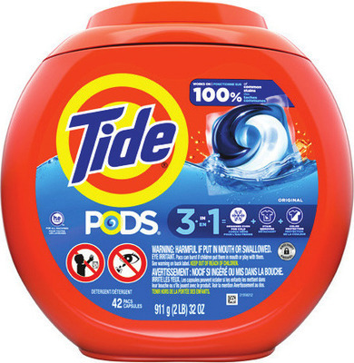 Tide Laundry Detergent 73-84 oz. Liquid or 25, 32 or 42 cf. Pods