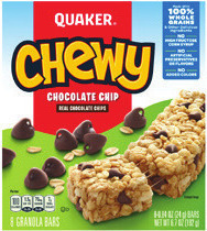 Quaker Life, Cap'N Crunch, Oat Squares Cereal 10.3-14.5 oz., Quaker Instant Oatmeal 8.4-12.1 oz., Quaker Chewy Granola Bars 5-8 ct.