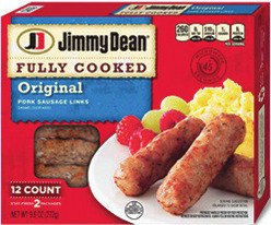 Jimmy Dean Fully Cooked Breakfast Sausage or Rolls