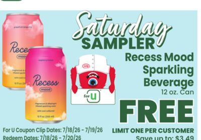 Recess Mood Sparkling Beverage