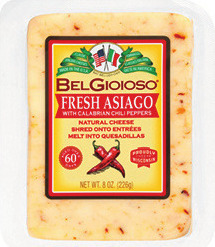 Belgioioso Fresh Asiago with Calabrian Chili Peppers