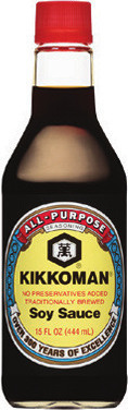 Kikkoman Soy Sauce or Teriyaki Sauce