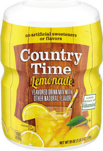 Country Time, Kool-Aid or Tang Powdered Beverage Mix