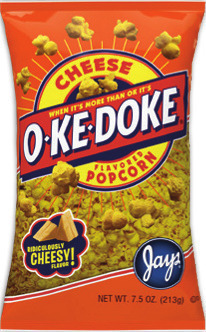 O•KE•DOKE Popcorn or Jays Chips