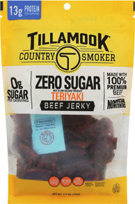 Tillamook Zero Sugar Jerky or Sticks