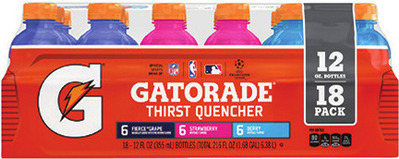 Gatorade 18 pk., 12 oz. or Propel 18 pk., 16.9 oz.